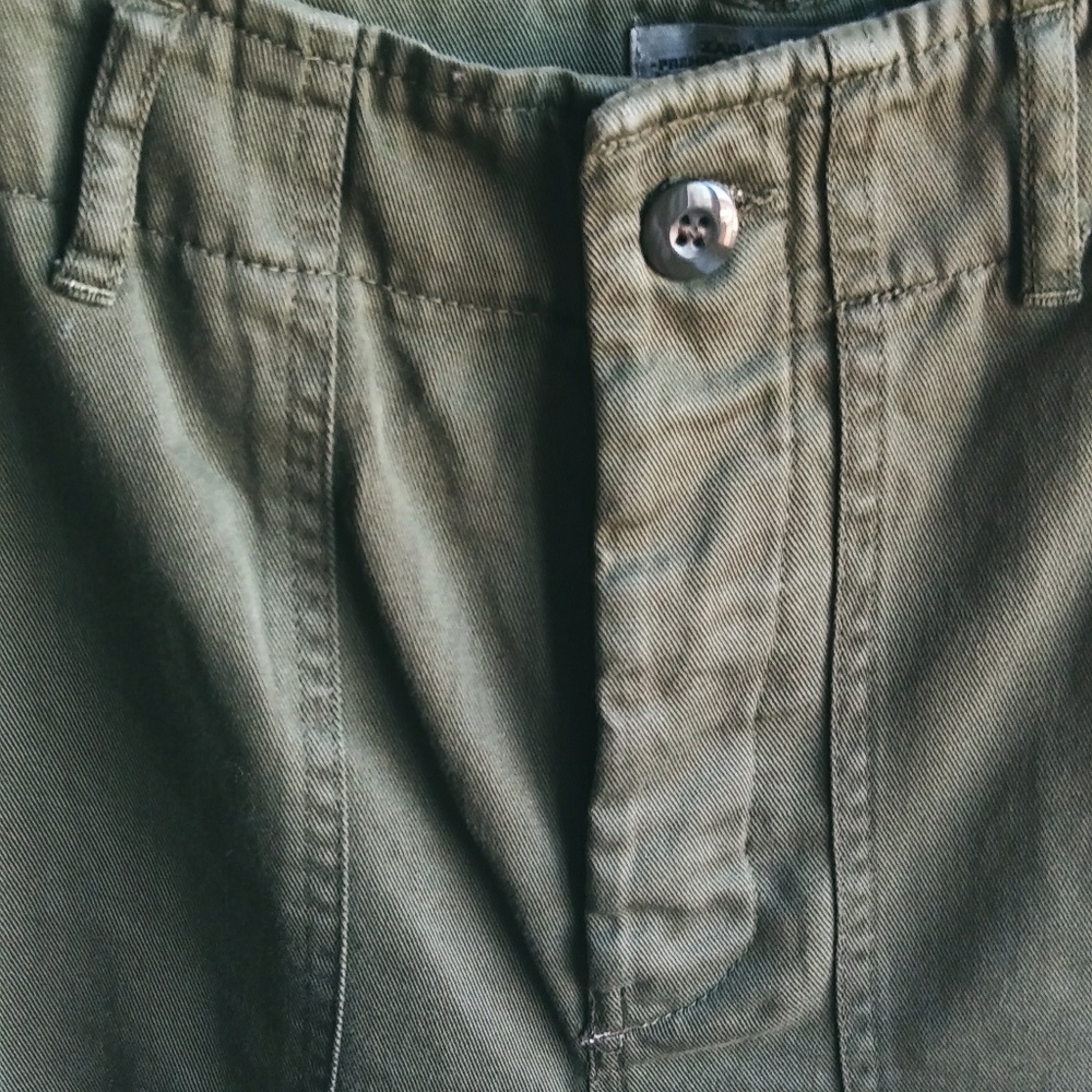 Zara Green Loose fit Pants - like new